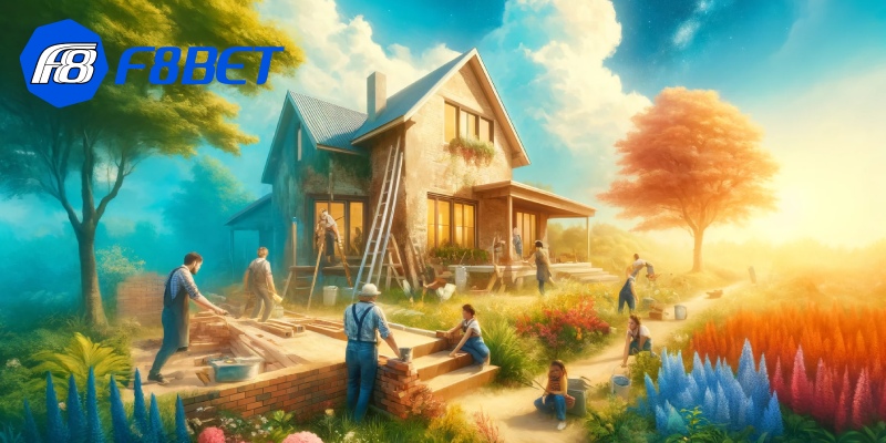 nằm mơ thấy xây nhà